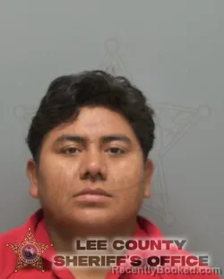 Mugshot of TOMA SAMBRANO ANDRES DIONICIO booked in Lee County, Florida on March 31, 2026
