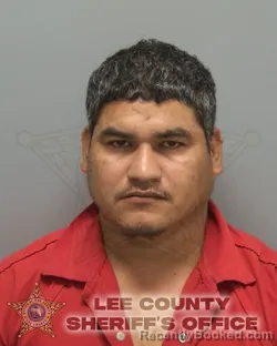 Mugshot of KENY ISAI GOMEZ-FLORES booked in Lee County, Florida on March 31, 2026