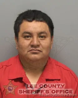 Mugshot of MARCO ANTONIO MORALES-ALVARADO booked in Lee County, Florida on March 31, 2026