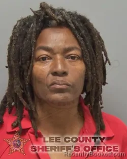 Mugshot of OCTAVIA YVETTE EDWARDS booked in Lee County, Florida on March 31, 2026