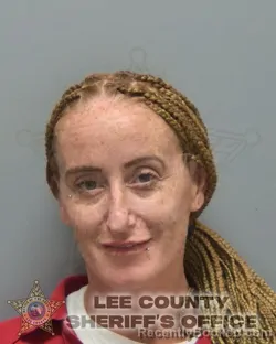 Mugshot of CANDACE BROOKE GRIER booked in Lee County, Florida on March 31, 2026