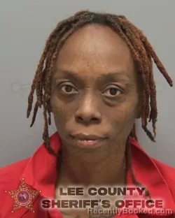 Mugshot of PORSHEYTTA LAQUISHA PORTER booked in Lee County, Florida on March 31, 2026