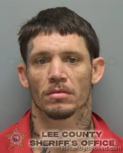 Mugshot of SHANE SCOTT BUMGARNER booked in Lee County, Florida on March 31, 2026