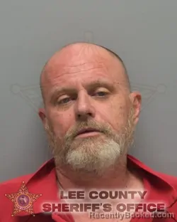 Mugshot of TRAVIS ALLEN REEVES booked in Lee County, Florida on April 1, 2026