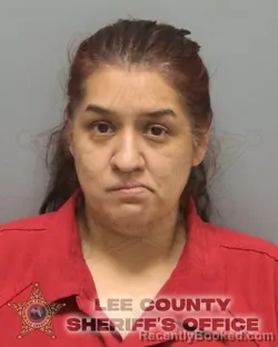 Mugshot of PRISCILLA MARIE ORTIZ booked in Lee County, Florida on April 1, 2026