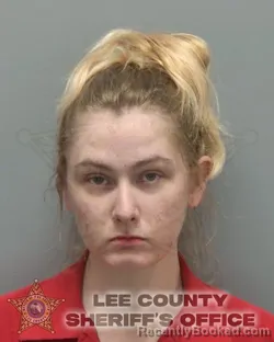 Mugshot of ELIZABETH DIANA PETERSON booked in Lee County, Florida on April 1, 2026