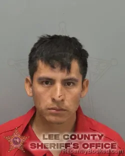 Mugshot of WALTER EMILIO LOPEZ LOPEZ booked in Lee County, Florida on April 1, 2026