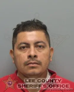 Mugshot of MARCOS URIEL GORDILLO VELAZQUEZ booked in Lee County, Florida on April 1, 2026