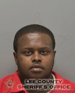 Mugshot of JAILYN TYREEK THOMAS booked in Lee County, Florida on April 1, 2026