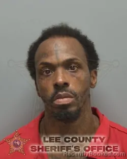 Mugshot of DONTE JARQUIL BANKS booked in Lee County, Florida on April 1, 2026