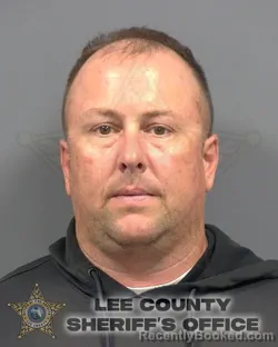 Mugshot of MATTHEW STEVEN SMITH booked in Lee County, Florida on April 1, 2026