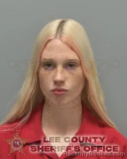Mugshot of MIKAYLA RENEE ROSE booked in Lee County, Florida on April 2, 2026