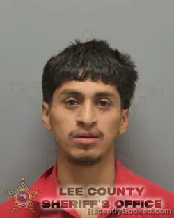 Mugshot of JONATHAN DANIEL GOMEZ booked in Lee County, Florida on April 2, 2026