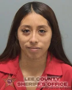 Mugshot of ISABELLA PATRICIA PEREZ booked in Lee County, Florida on April 2, 2026