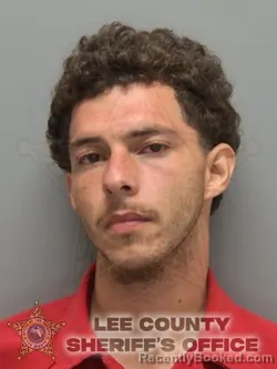 Mugshot of JOSHUA DERIC MCCOWAN booked in Lee County, Florida on April 2, 2026