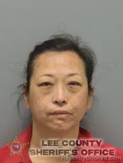 Mugshot of KIMBERELY MEELYNN ROPER booked in Lee County, Florida on April 2, 2026