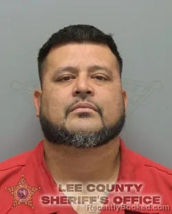 Mugshot of ABEL JR CASTRO booked in Lee County, Florida on April 2, 2026