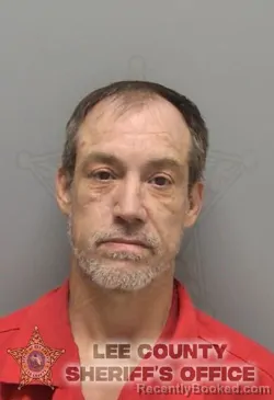 Mugshot of MARK ALLAN PEREZ booked in Lee County, Florida on April 2, 2026