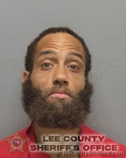 Mugshot of ALLEN JR HARRIS booked in Lee County, Florida on April 2, 2026