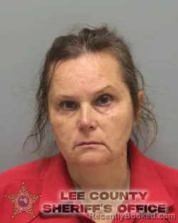 Mugshot of VICTORIYA IGOROVNA MUCHA booked in Lee County, Florida on April 2, 2026