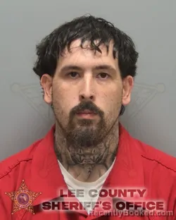 Mugshot of NICO RENE ROMAN booked in Lee County, Florida on April 3, 2026