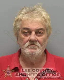 Mugshot of JIMMIE EDWARD HONEYCUTT booked in Lee County, Florida on April 3, 2026