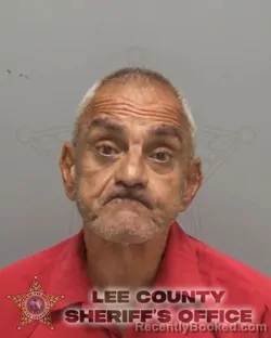 Mugshot of THOMAS ANTHONY FAVAZZA booked in Lee County, Florida on April 3, 2026