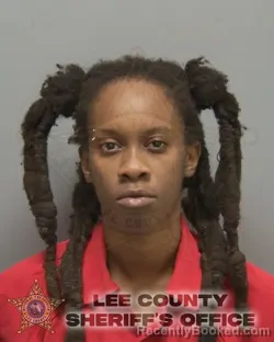 Mugshot of DEKIARA MATTHEWS booked in Lee County, Florida on April 3, 2026