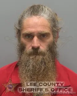 Mugshot of COREY SCOTT SPRAGUE booked in Lee County, Florida on April 3, 2026