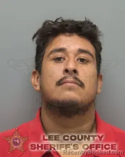 Mugshot of ARTURO BRALIO MENDES booked in Lee County, Florida on April 3, 2026