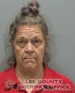 Mugshot of KIMBERLY REWIS HALE booked in Lee County, Florida on April 3, 2026