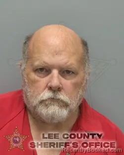 Mugshot of RUFUS FRANK LOWMAN booked in Lee County, Florida on April 3, 2026