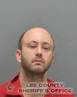 Mugshot of KENNETH LEROY JR. MARTIN booked in Lee County, Florida on April 3, 2026