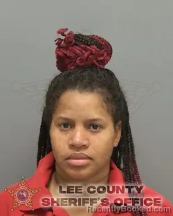 Mugshot of MILIXA GARCIA LUIS booked in Lee County, Florida on April 3, 2026