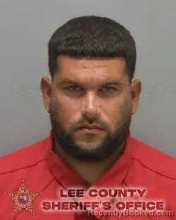 Mugshot of CHARLES PHILLIP TORRES booked in Lee County, Florida on April 3, 2026
