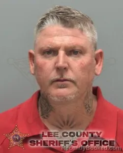 Mugshot of LUKE CURTIS LEE booked in Lee County, Florida on April 4, 2026