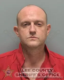 Mugshot of NICHOLAS DEREK COMBS booked in Lee County, Florida on April 4, 2026