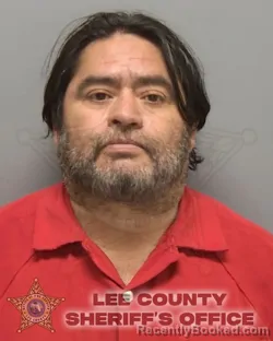 Mugshot of JAVIER GUTIERREZ HERRERA booked in Lee County, Florida on April 4, 2026