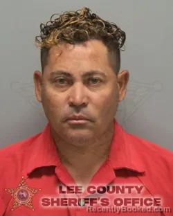 Mugshot of ANDIS PEREZ-HERNANDEZ booked in Lee County, Florida on April 5, 2026