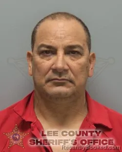 Mugshot of MARCIO CRUZ-MILAN booked in Lee County, Florida on April 5, 2026