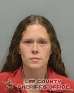 Mugshot of BROOKE ASHLY BIGGS booked in Lee County, Florida on April 5, 2026