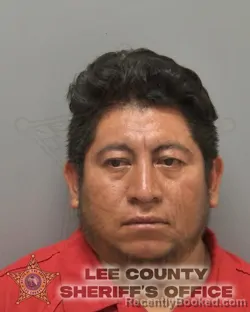 Mugshot of BERNABE SEBASTIAN ITZEP ITZEP booked in Lee County, Florida on April 5, 2026