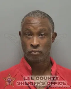 Mugshot of GREGORY DESHAWN JAMES booked in Lee County, Florida on April 5, 2026