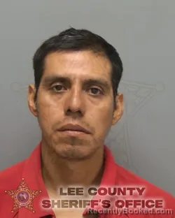 Mugshot of GERMAN GONZALEZ MONTALVO booked in Lee County, Florida on April 5, 2026