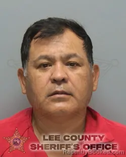 Mugshot of ROLAND RAMIREZ booked in Lee County, Florida on April 5, 2026