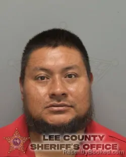 Mugshot of MATEO DIEGO-MANUEL booked in Lee County, Florida on April 5, 2026