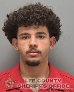 Mugshot of MICHAEL MAX ORTIZ booked in Lee County, Florida on April 5, 2026
