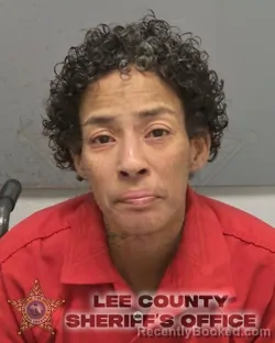 Mugshot of ERICA CHASSITY FLORES booked in Lee County, Florida on April 5, 2026