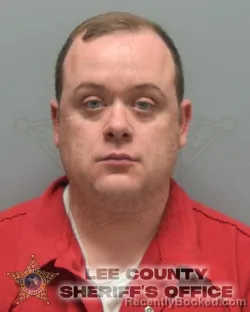 Mugshot of CHRISTOPHER MICHAEL LACHAT booked in Lee County, Florida on April 5, 2026