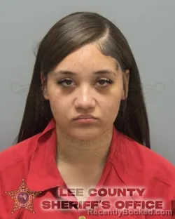 Mugshot of ITALIA JAYLYNN DEANGELIS booked in Lee County, Florida on April 5, 2026